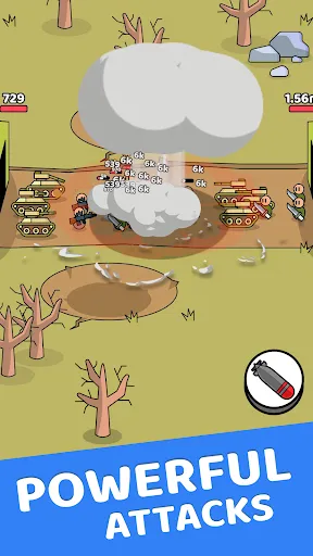 Gameplay screenshot 2 from We Are Warriors! - Strategy game